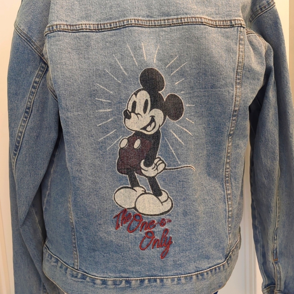 Disney Mickey Mouse jean jacket